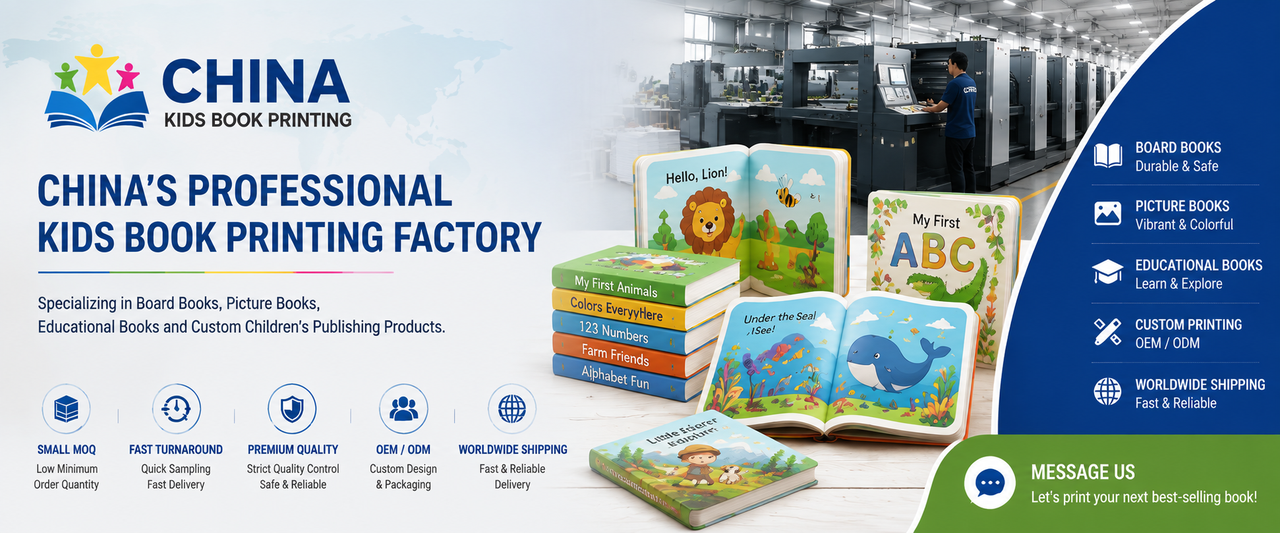China's Professional Kids Book Printing Factory - Board Books, Picture Books, Educational Books, OEM/ODM, Worldwide Shipping