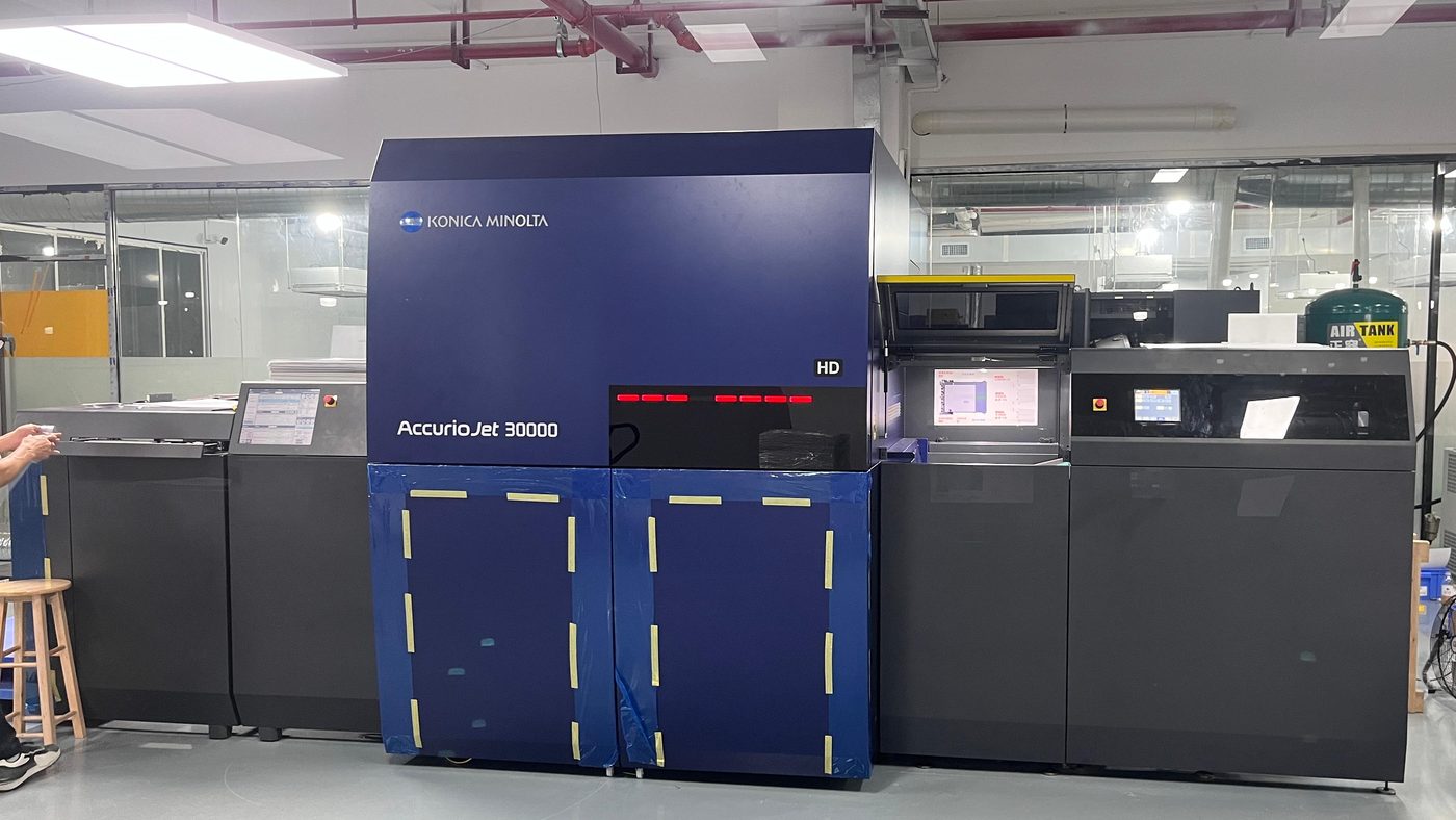 UV-Inkjet Digital Press