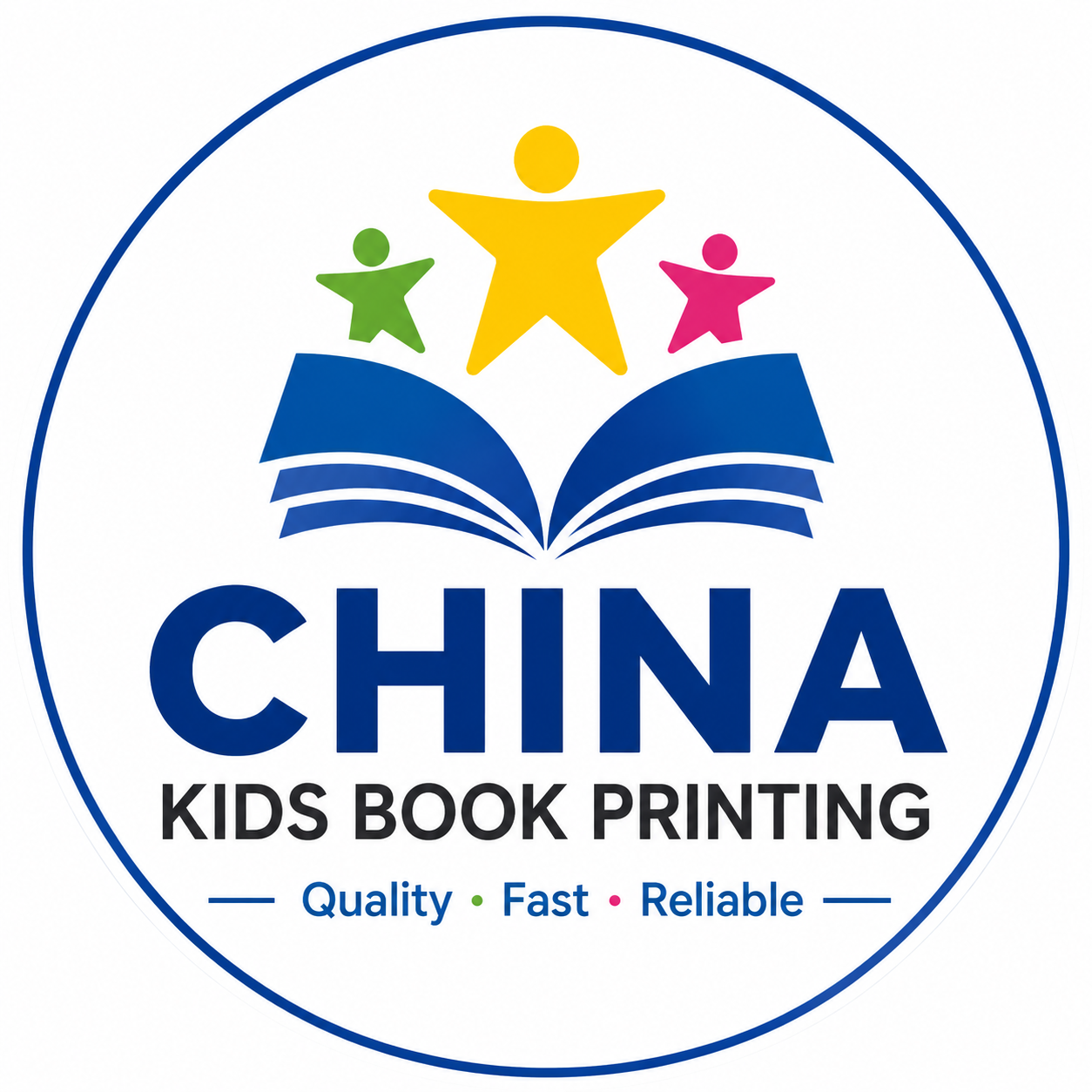 China Kids Book Printing Factory Logo